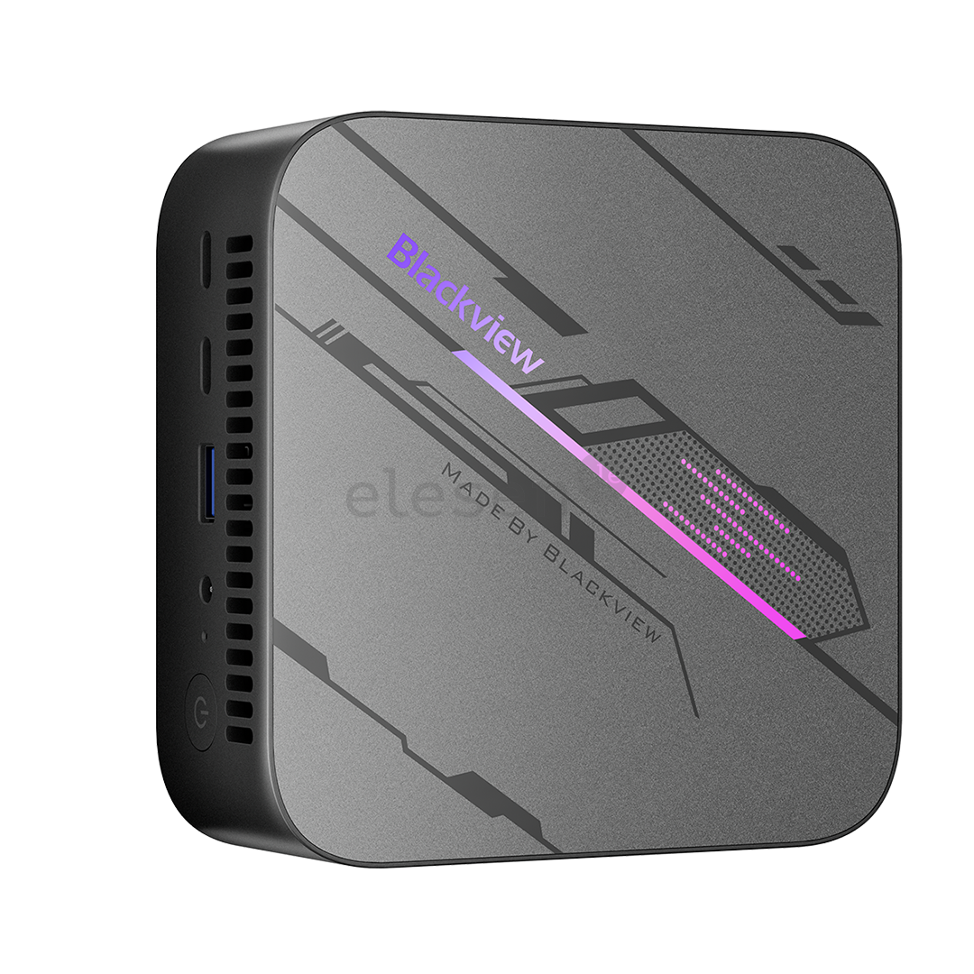 BlackView MP100, Ryzen 7, 32 GB, 1 TB, W11P, gray - Desktop PC