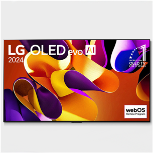 LG evo G4, 97", 4K UHD, OLED, Satin silver - TV OLED97G42LW.AEU