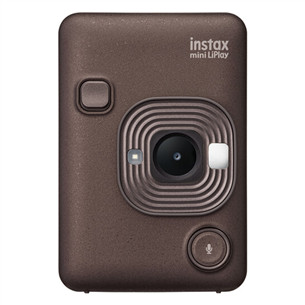 Fuji Instax Mini LiPlay, rudas - Hibridinis momentinis fotoaparatas 4547410539103