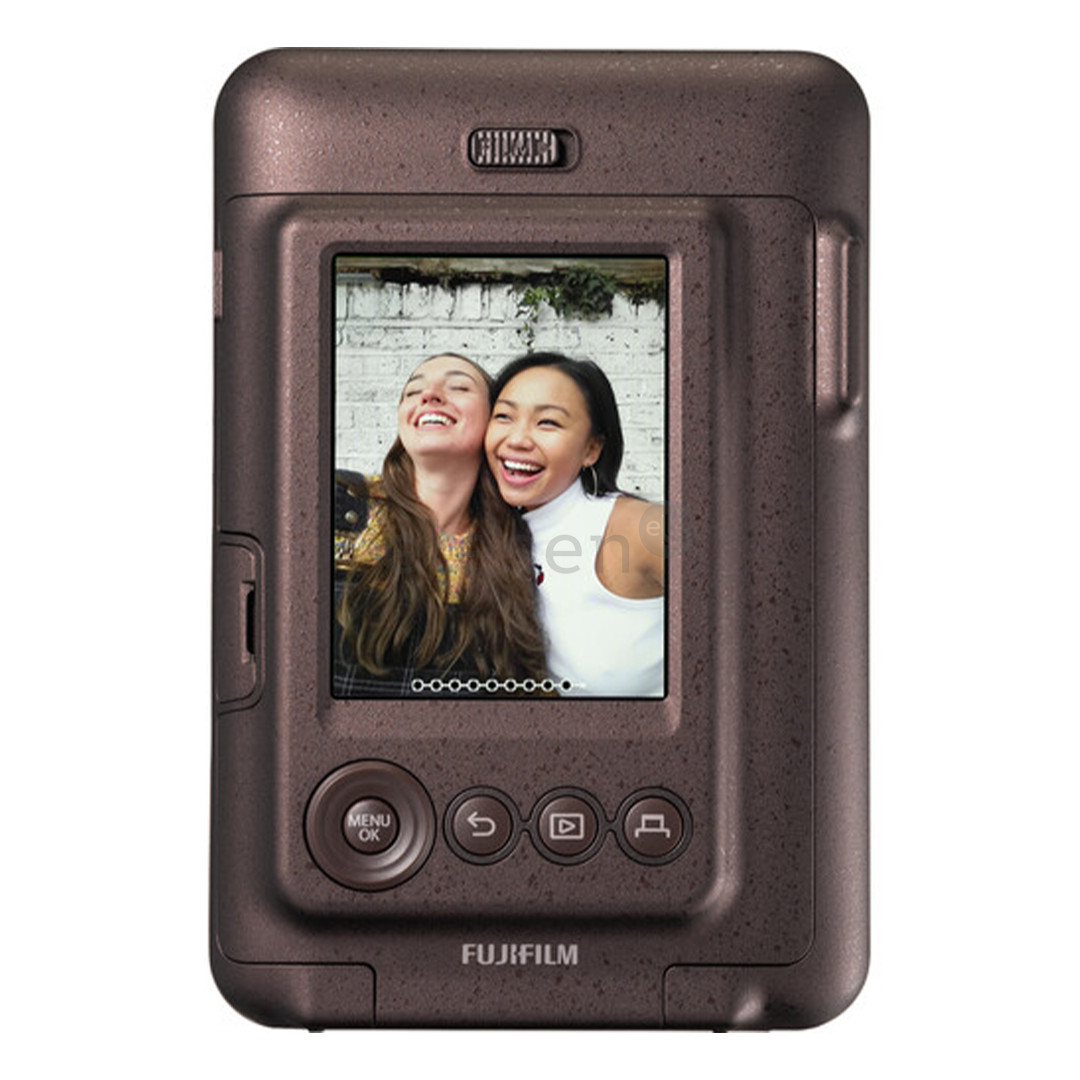 Fuji Instax Mini LiPlay, бронзовый - Гибридная камера