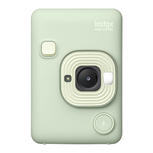 Fuji Instax Mini LiPlay, matcha žalia - Hibridinis momentinis fotoaparatas 4547410539097