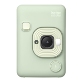 Fuji Instax Mini LiPlay, matcha žalia - Hibridinis momentinis fotoaparatas