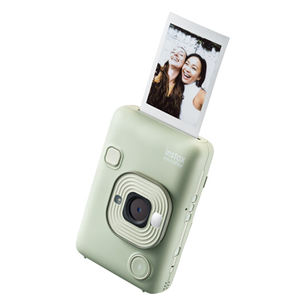 Fuji Instax Mini LiPlay, matcha green - Hybrid camera