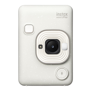 Fuji Instax Mini LiPlay, baltas - Hibridinis momentinis fotoaparatas 4547410539110