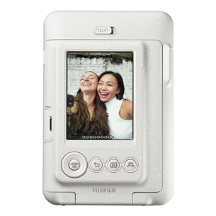 Fuji Instax Mini LiPlay, misty white - Hybrid camera
