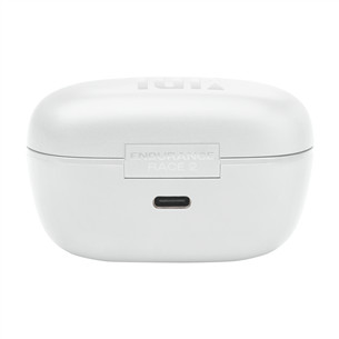 Ausinės JBL Endurance Race 2, baltos