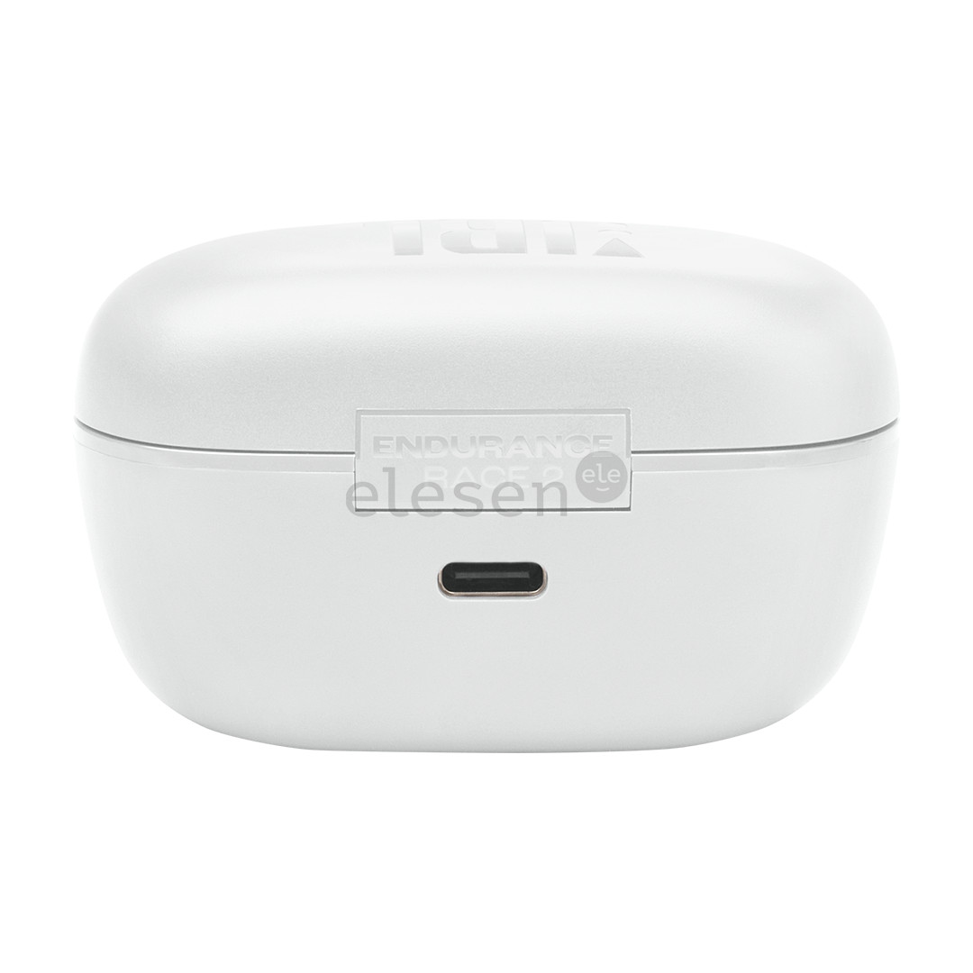 Ausinės JBL Endurance Race 2, baltos