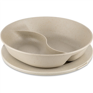 Koziol Connect Separee, 1,5 л, бежевый - Тарелка с крышкой