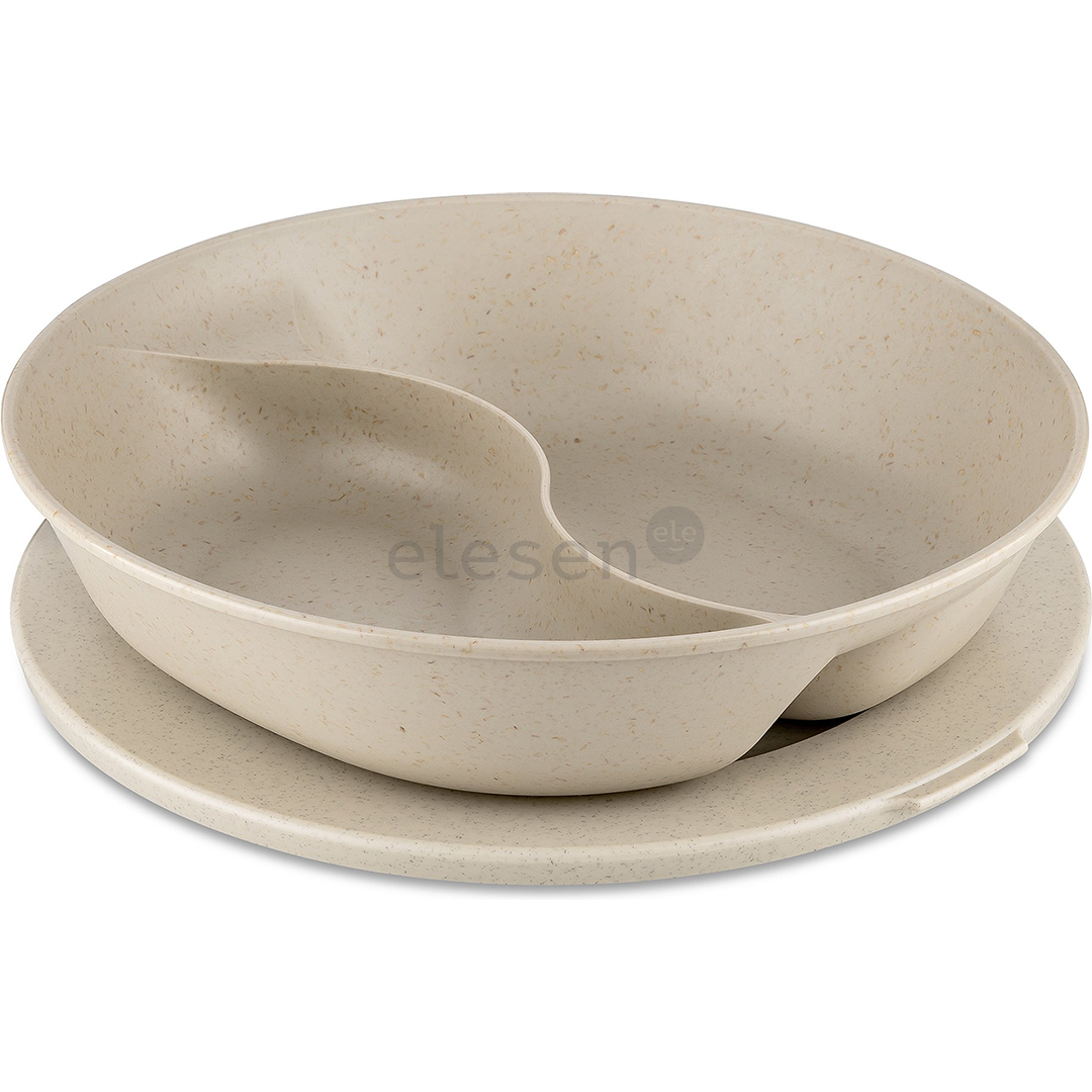 Koziol Connect Separee, 1,5 л, бежевый - Тарелка с крышкой