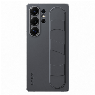 Samsung Standing Grip Case, Galaxy S25 Ultra, juodas - Dėklas EF-GS938CBEGWW