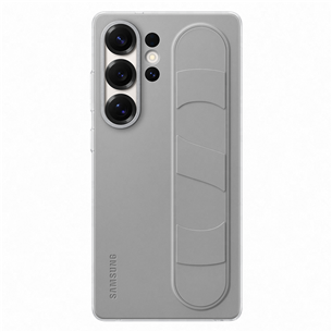 Samsung Standing Grip Case, Galaxy S25 Ultra, pilkas - Dėklas EF-GS938CJEGWW