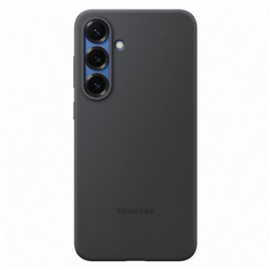 Samsung Silicone Case, Galaxy S25+, juodas - Dėklas EF-PS936CBEGWW
