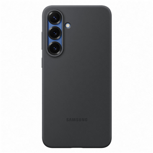Samsung Silicone Case, Galaxy S25+, juodas - Dėklas EF-PS936CBEGWW