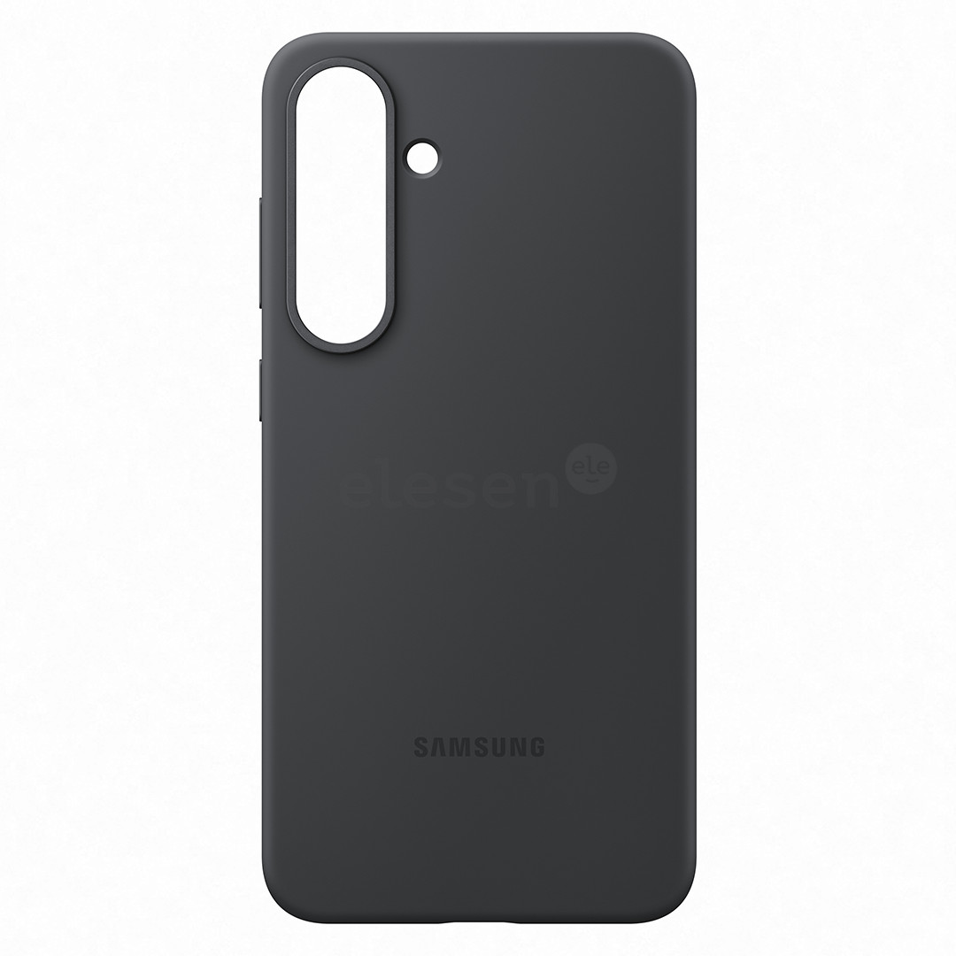 Samsung Silicone Case, Galaxy S25+, juodas - Dėklas