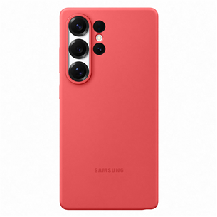 Samsung Silicone Case, Galaxy S25 Ultra, raudonas - Dėklas EF-PS938CREGWW