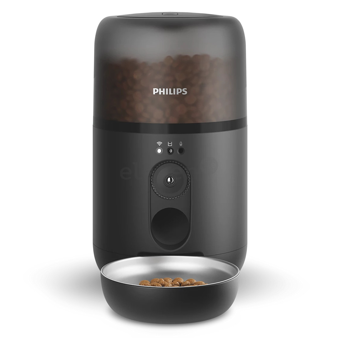 Philips 5000 Series, 4.5 L, dark grey - Smart pet feeder with camera