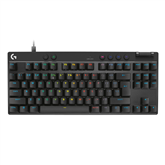 Logitech Pro X TKL Rapid, US, black - Keyboard