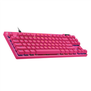 Logitech Pro X TKL Rapid, US, pink - Keyboard