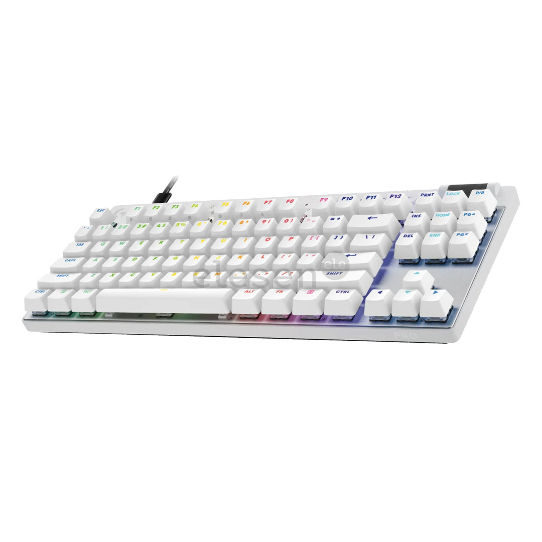 Logitech Pro X TKL Rapid, US, white - Keyboard