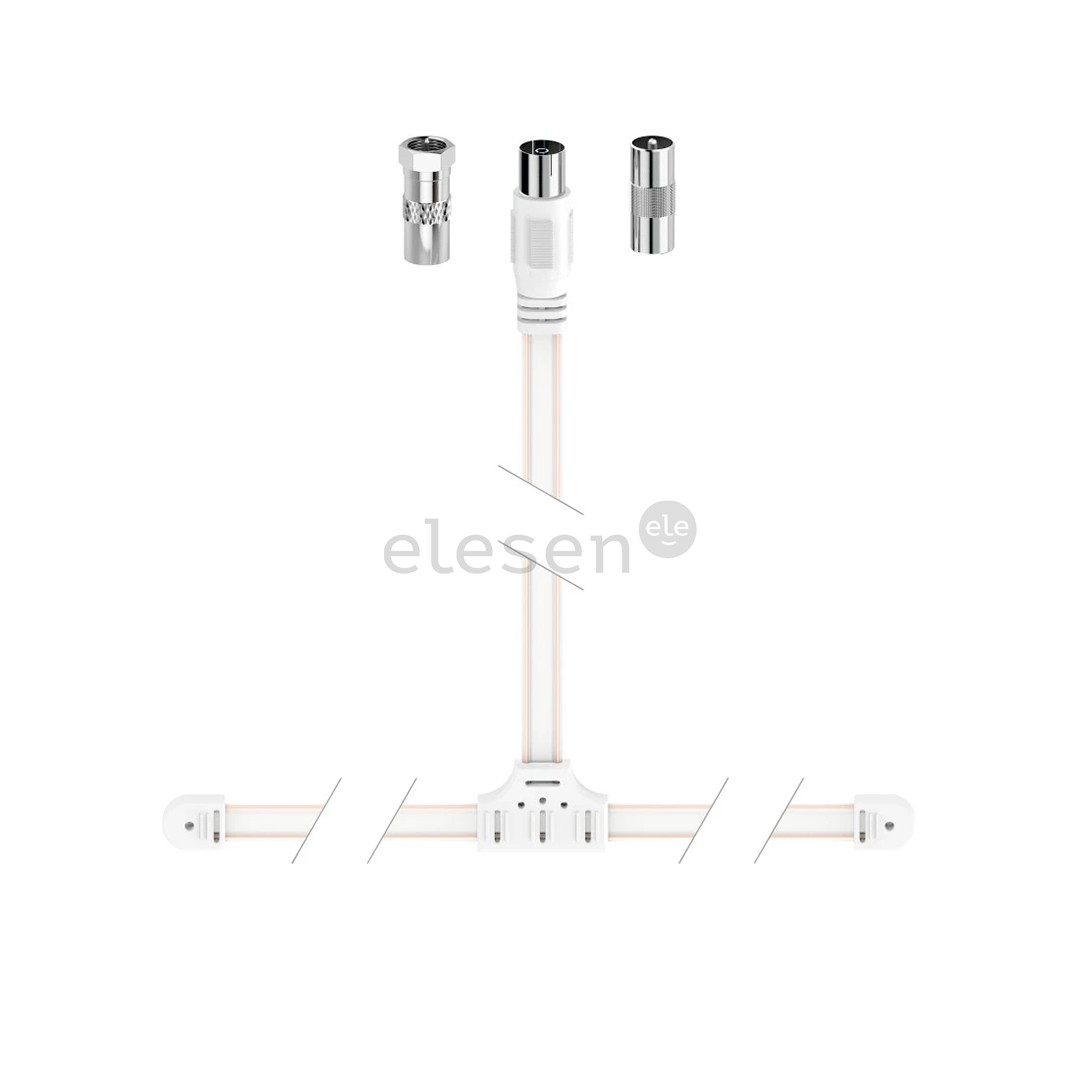 Hama DAB+ / FM Dipole Antenna, balta - Antena