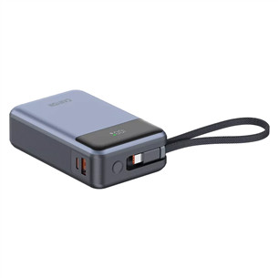 Canyon OnPower PB-600, 20000 mAh, USB-A, USB-C, juoda/sidabro spalvos - Išorinė baterija