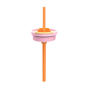 Kambukka Rio Tumbler, 950 ml, Pink Papaya, raudona/geltona - Termogertuvė