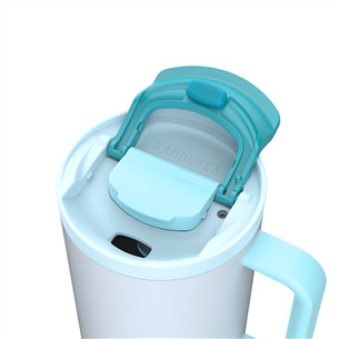 Kambukka Rio Tumbler, 950 ml, Frosty Coconut, balta/mėlyna - Termogertuvė