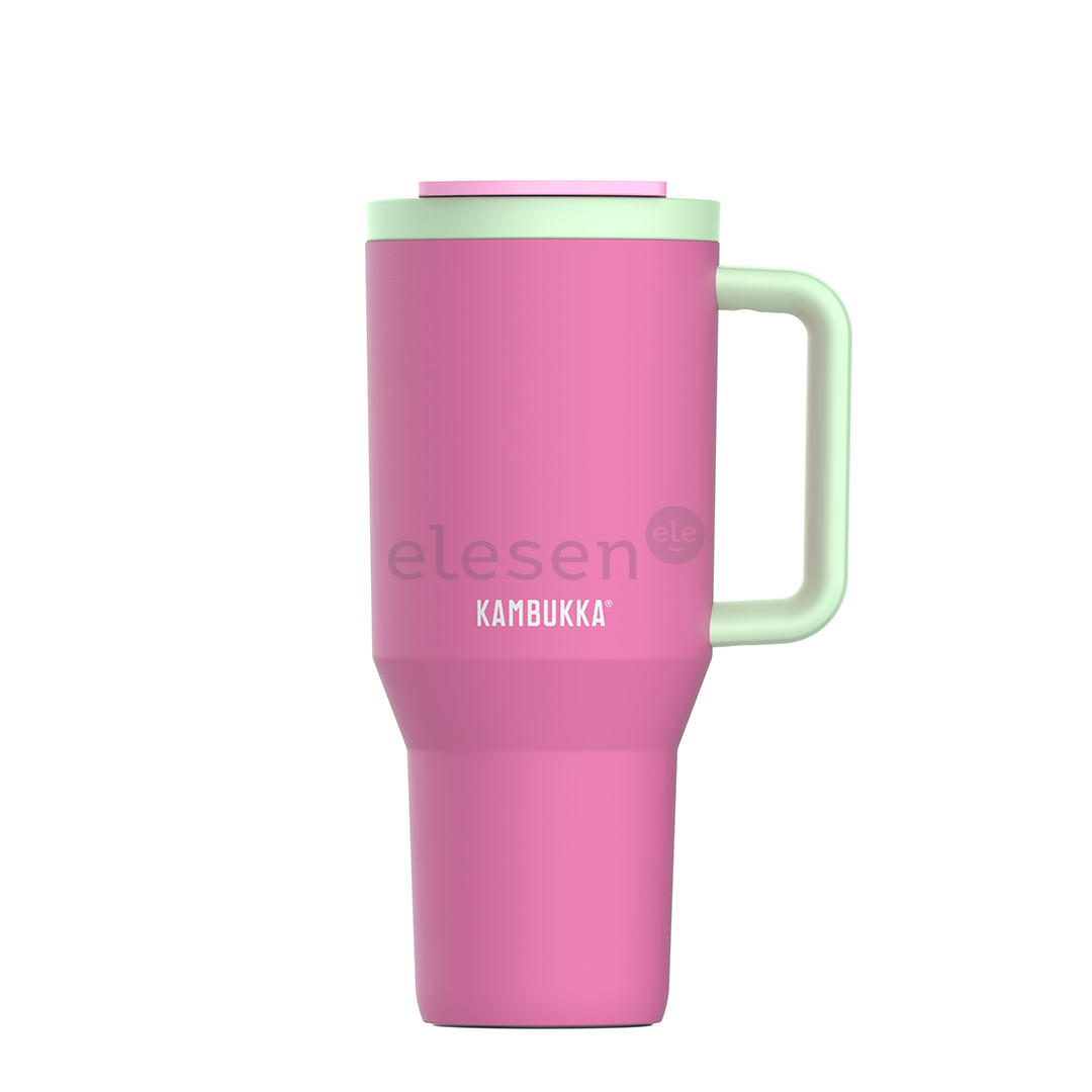Kambukka Rio Tumbler, 950 ml, Bubblegum Mint, pink - Thermo mug