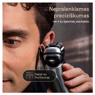 Braun Series 9 Pro, juoda - Skustimosi mašinėlė