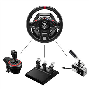Thrustmaster T-128, PC, Xbox, black - Sim wheel Item - 3362934402785