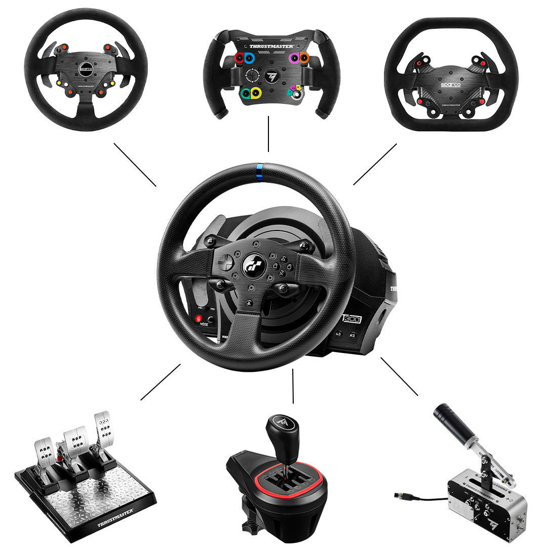 Žaidimų vairas ir pedalai Thrustmaster T300 RS GT Edition