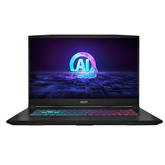 MSI Katana A17 AI B8VF, 17,3'', 144 Гц, Ryzen 7, 16 GB, 1 TB, RTX 4060, черный - Ноутбук