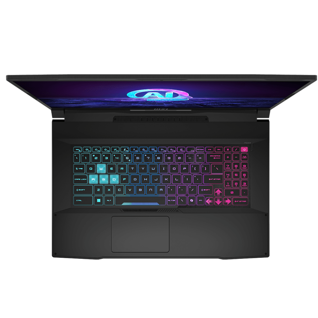 MSI Katana A17 AI B8VF, 17,3'', 144 Гц, Ryzen 7, 16 GB, 1 TB, RTX 4060, черный - Ноутбук