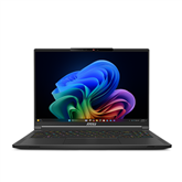 MSI Stealth A16 AI+ A3HVGG, 16'', QHD+, 240 Hz, Ryzen AI 9, 32 GB, 1 TB, RTX 4070, W11P, ENG, juodas - Nešiojamas kompiuteris