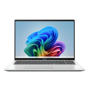 Asus Vivobook 16, 16'', WUXGA, Ryzen AI 5, 16 GB, 512 GB, ENG, sidabro spalvos - Nešiojamas kompiuteris M1607KA-MB024W