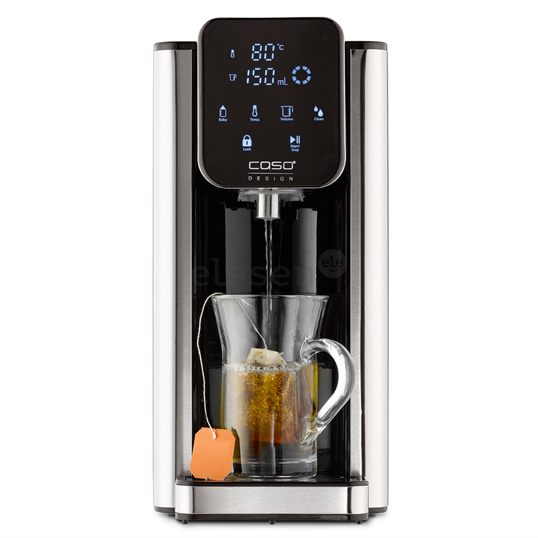 Karšto vandens aparatas Caso Design HW 660, 2600 W, juodas/nerūdijančio plieno