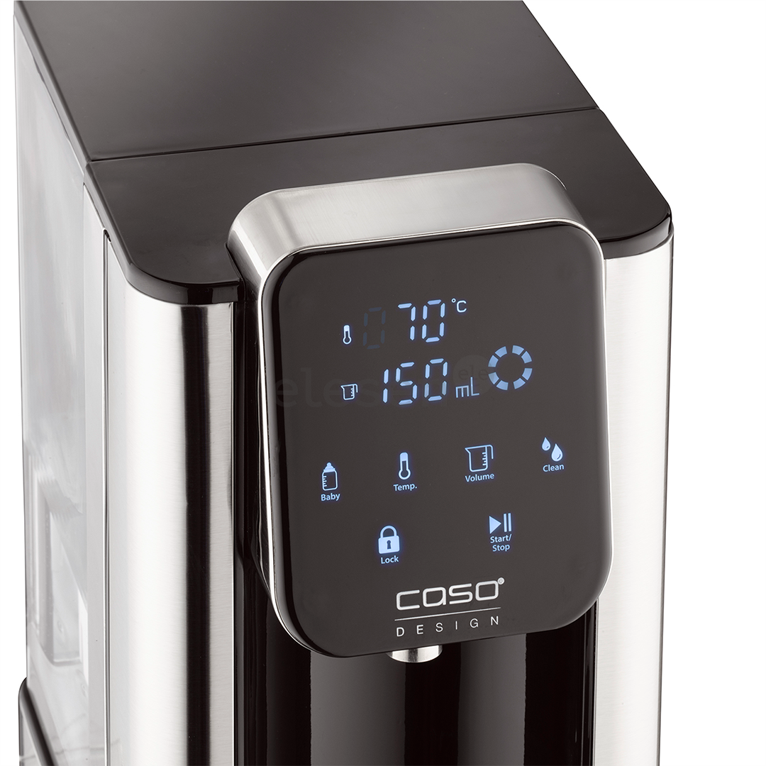 Caso Design HW 660, 2600 W, black/stainless steel - Hot water dispenser