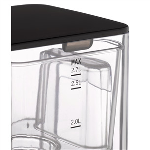 Karšto vandens aparatas Caso Design HW 660, 2600 W, juodas/nerūdijančio plieno