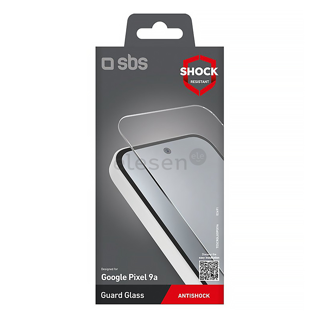 SBS Guard Glass, Google Pixel 9a - Ekrano apsauga