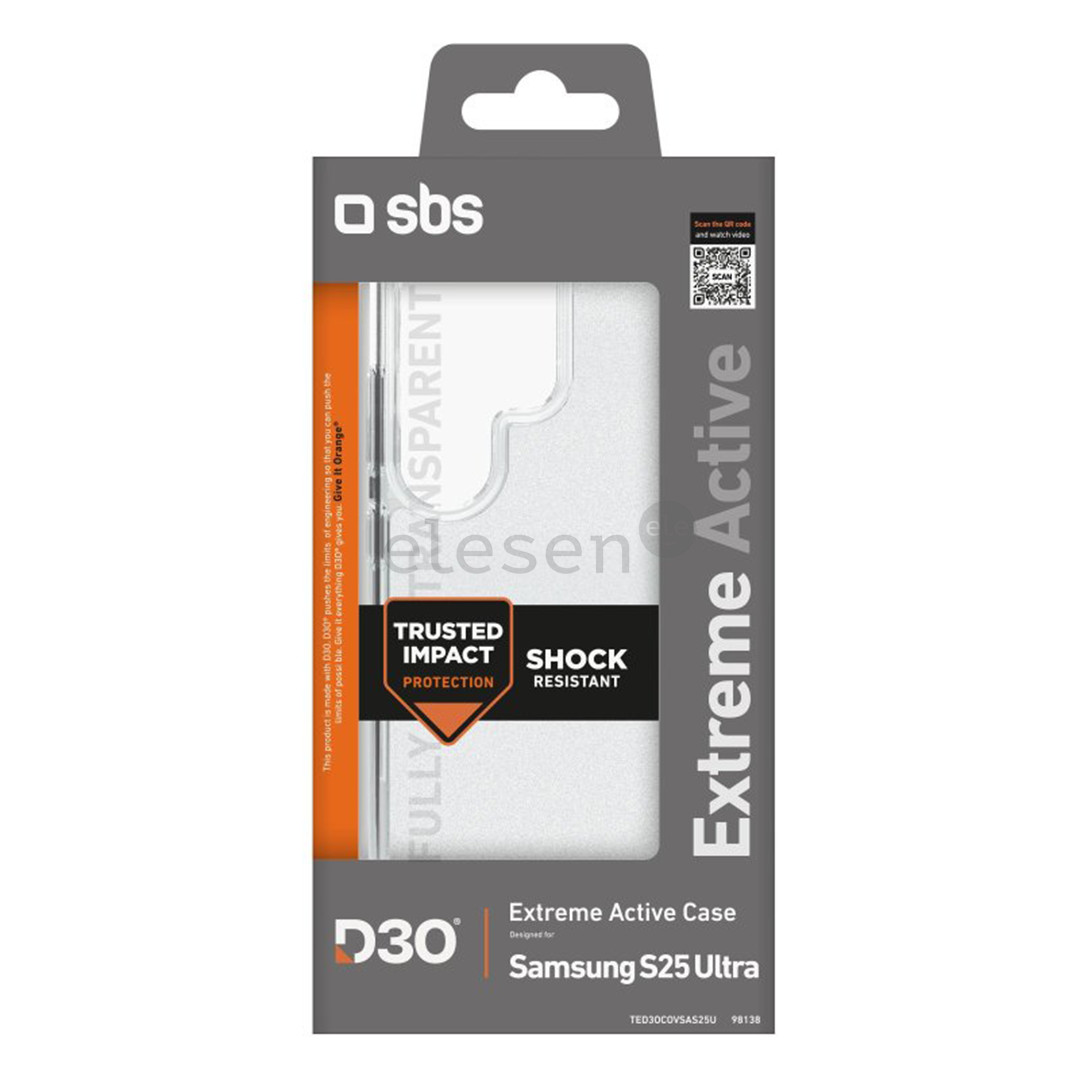 SBS Extreme Active Case D3O, Samsung S25 Ultra - Dėklas