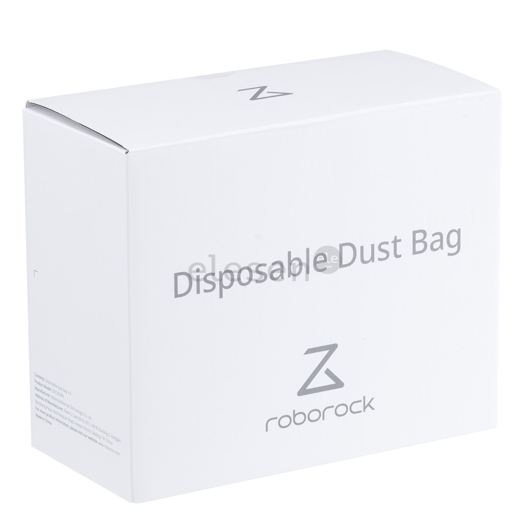 Roborock, 6 vnt. - Robotų dulkių siurblių maišeliai Prekė - 8.02.0238