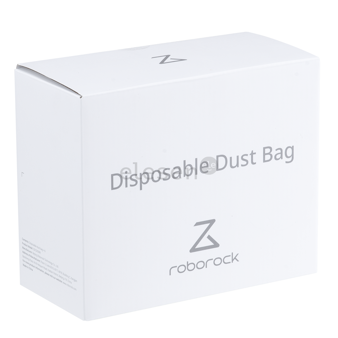 Roborock, 6 vnt. - Robotų dulkių siurblių maišeliai Prekė - 8.02.0238