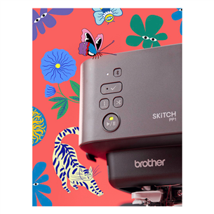 Brother Skitch PP1, juoda - Siuvinėjimo mašina