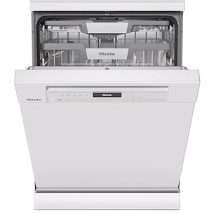 Miele AutoDos, 14 komplektų talpa, plotis 60 cm, balta- Indaplovė G7600SCBRWS