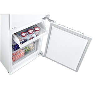 Samsung, No Frost, Twin Cooling Plus, 264 л, высота 178 см - Интегрируемый холодильник