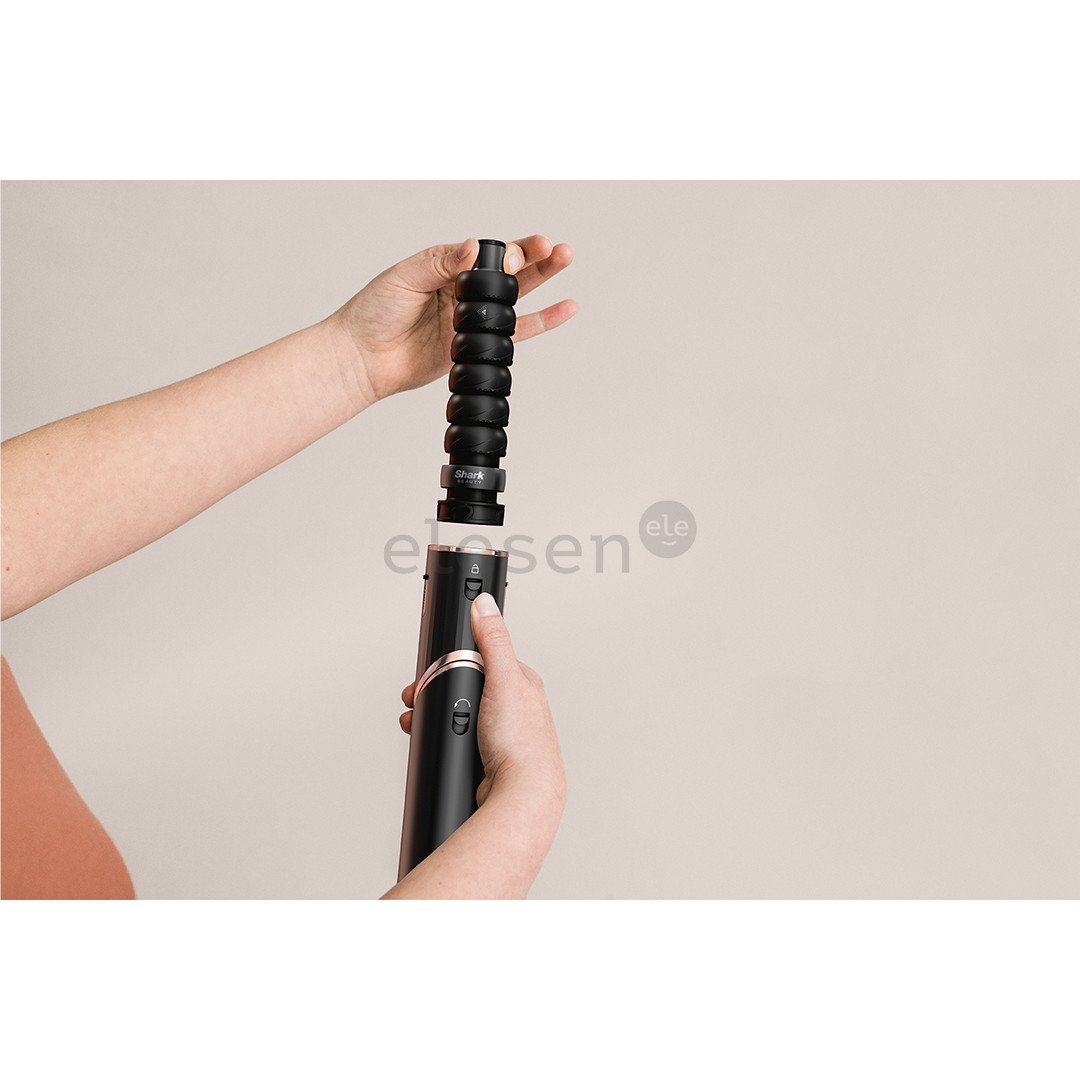 Shark FlexStyle, 5 viename, 1650 W, juodos - Plaukų formavimo šukos