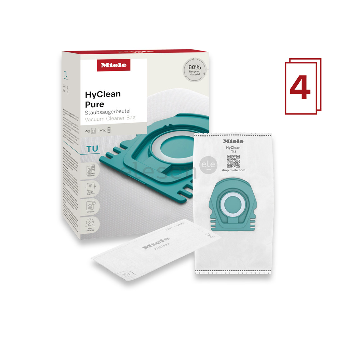 Miele HyClean Pure TU, 4 pcs - Dust bags