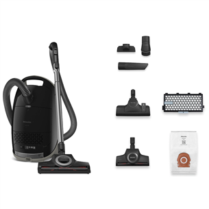 Miele Guard M1 Cat & Dog, 890 W, juodas - Dulkių siurblys