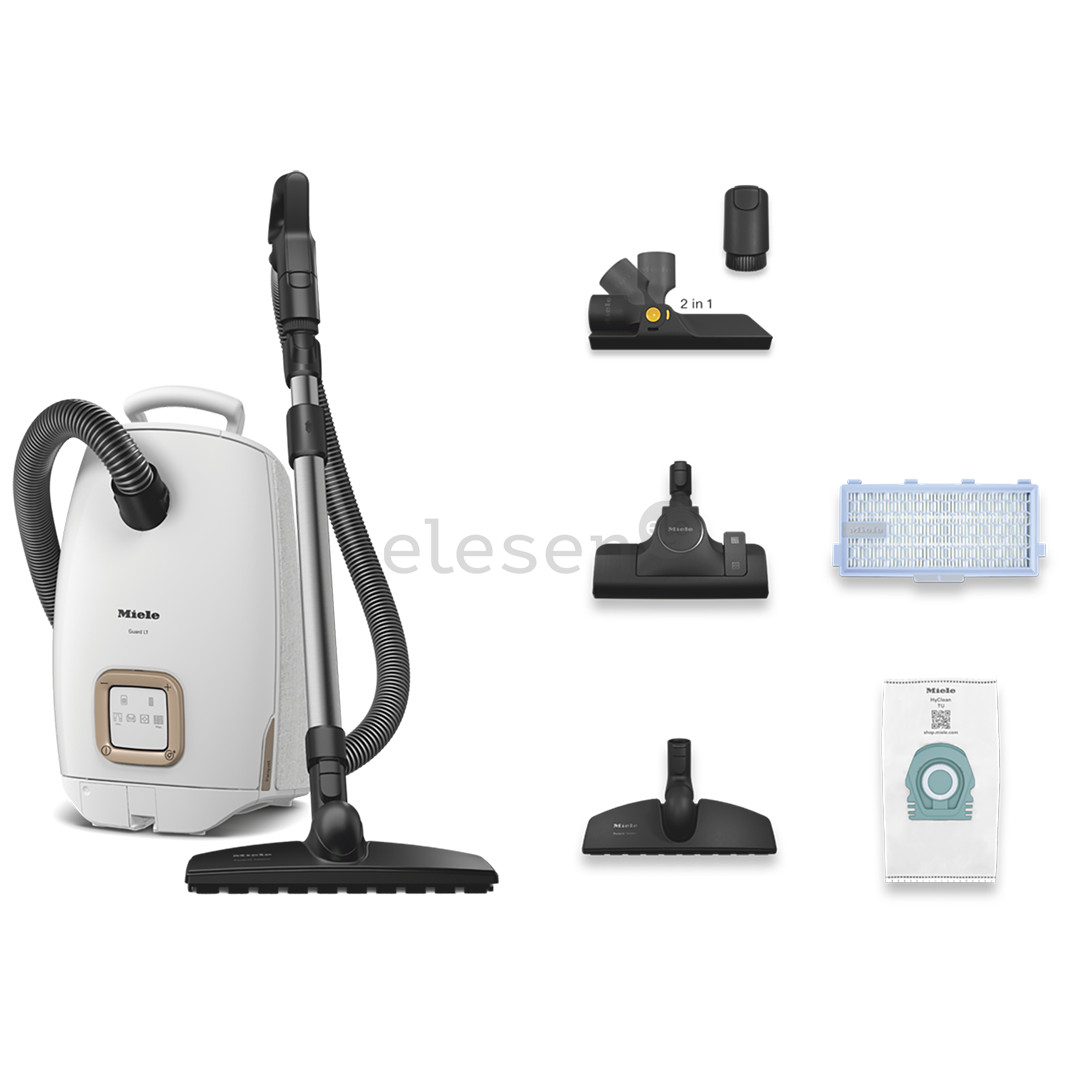 Miele Guard L1 Parquet, 890 W, white - Vacuum cleaner