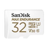 SanDisk Max Endurance, microSDHC, белый - Карта памяти